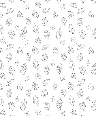 Roller blind for large window Geometric shapes