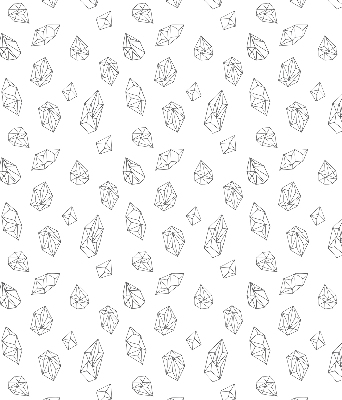 Roller blind for large window Geometric shapes