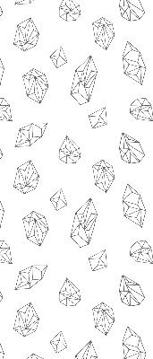 Roller blind for large window Geometric shapes