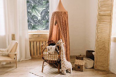 Fabric roller blind Leaves