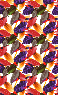 Roller blind for large window Colorful leaves