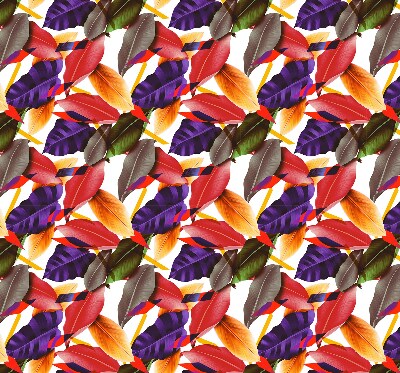 Roller blind for large window Colorful leaves
