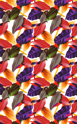 Roller blind for large window Colorful leaves
