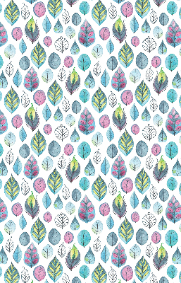Fabric roller blind Colorful leaves