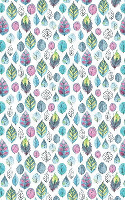 Fabric roller blind Colorful leaves