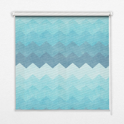 Fabric roller blind Painted Mountains