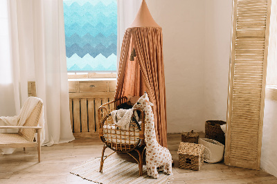 Fabric roller blind Painted Mountains