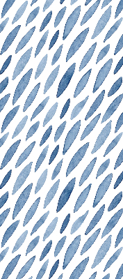 Roller blind for large window Painted grains