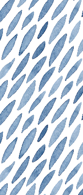 Roller blind for large window Painted grains