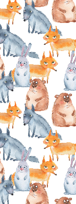 Modern roller blind Animals
