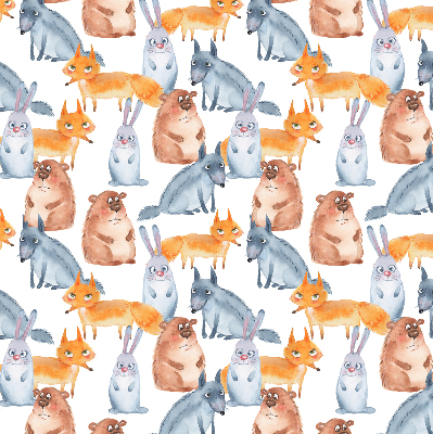 Modern roller blind Animals