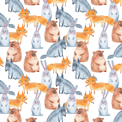 Modern roller blind Animals