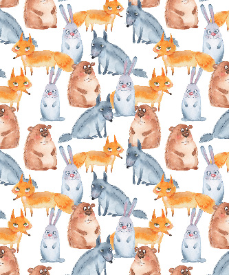 Modern roller blind Animals