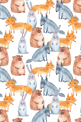 Modern roller blind Animals