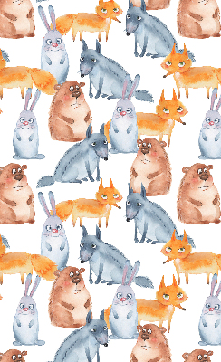 Modern roller blind Animals