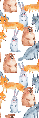 Modern roller blind Animals
