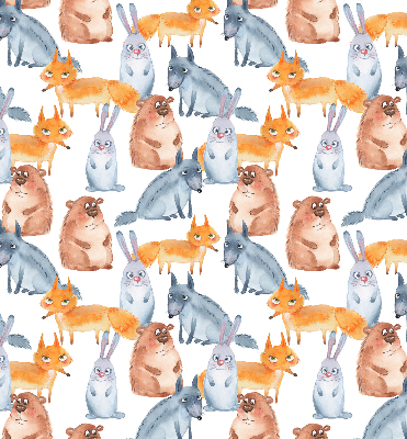 Modern roller blind Animals