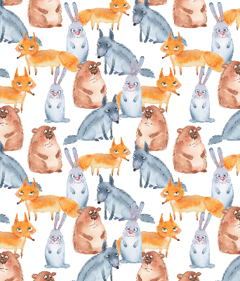 Modern roller blind Animals