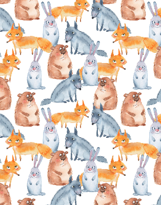Modern roller blind Animals