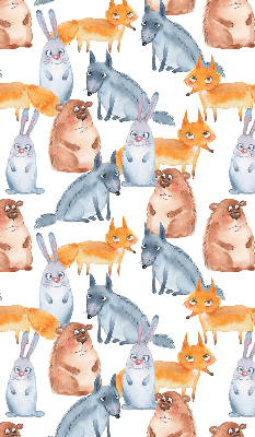 Modern roller blind Animals