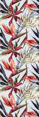 Roller blind for large window Exotic leaves