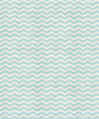 Roller blind for large window Blue zigzags