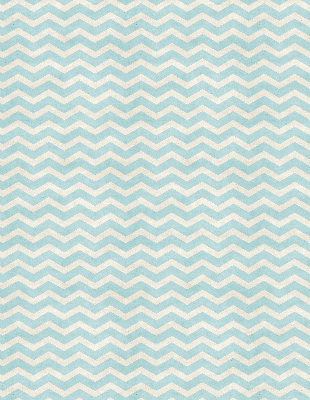 Roller blind for large window Blue zigzags