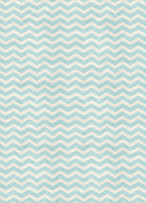 Roller blind for large window Blue zigzags