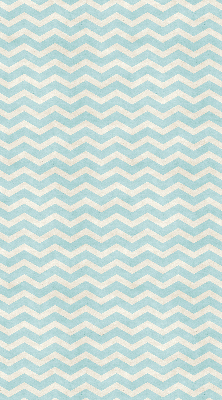 Roller blind for large window Blue zigzags