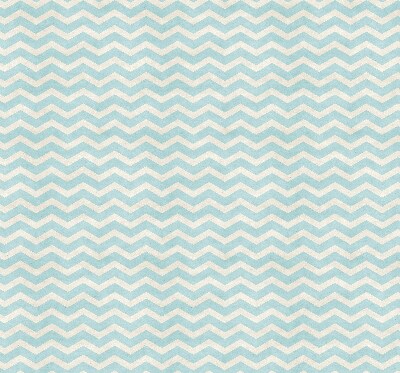 Roller blind for large window Blue zigzags