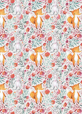 Roller blind for large window Animals and plants
