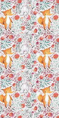 Roller blind for large window Animals and plants
