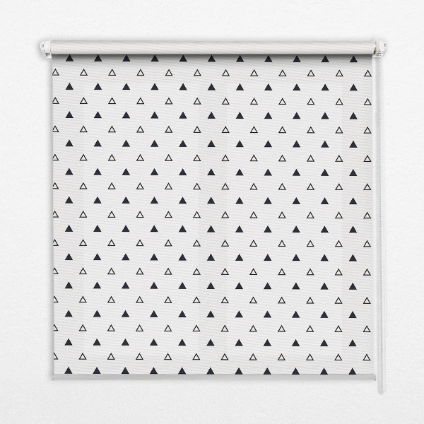 Fabric roller blind Triangles