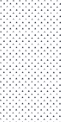 Fabric roller blind Triangles