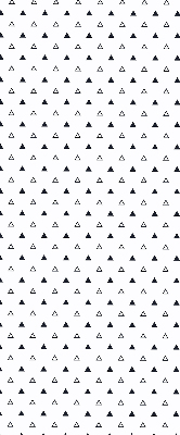 Fabric roller blind Triangles
