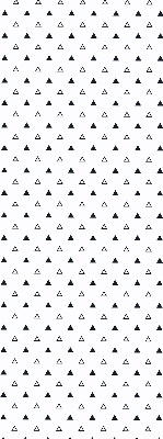 Fabric roller blind Triangles