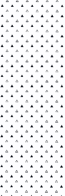 Fabric roller blind Triangles
