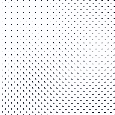 Fabric roller blind Triangles
