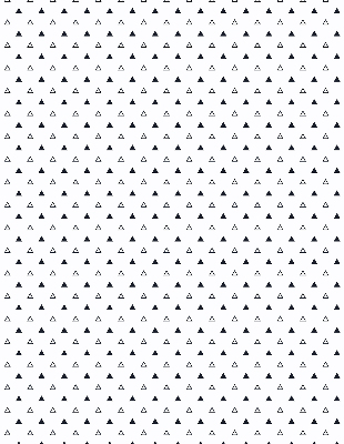 Fabric roller blind Triangles