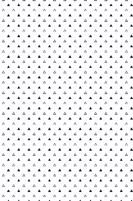 Fabric roller blind Triangles