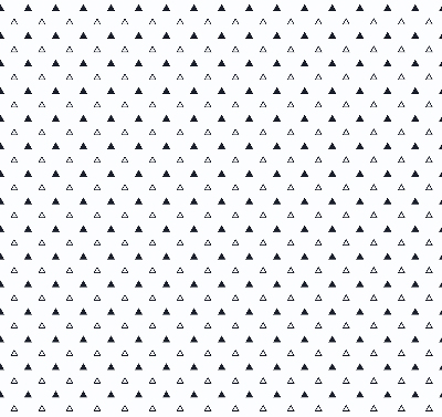 Fabric roller blind Triangles