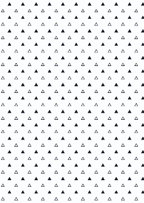 Fabric roller blind Triangles