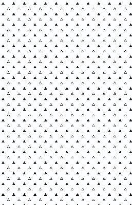 Fabric roller blind Triangles