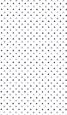 Fabric roller blind Triangles