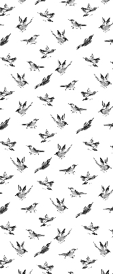 Modern roller blind Birds