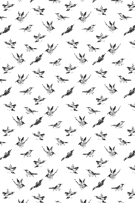 Modern roller blind Birds