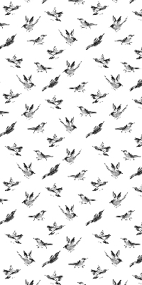 Modern roller blind Birds