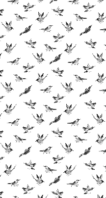Modern roller blind Birds