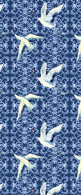 Modern roller blind Herons