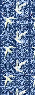 Modern roller blind Herons
